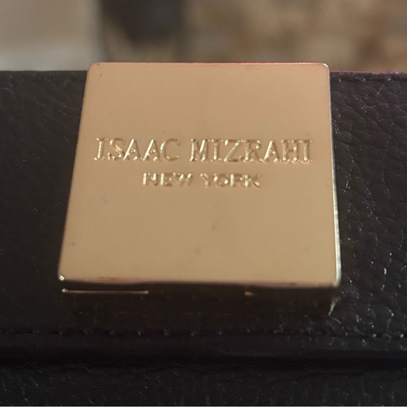 Isaac Mizrahi Elegant Black Shoulder Bag - Picture 12 of 16